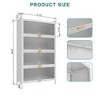 Modern Sideboard Decorative Storage Cabinet, Multi-Level Flip Door Cabinet, CENGHU Buffet Cabinet, for Living Room, Kitchen, Bedroom, Hallway - 4 of 4