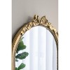 Vynxaria 23.6" x 37.3" Baroque Style Gold Arch Mirror - 3 of 4