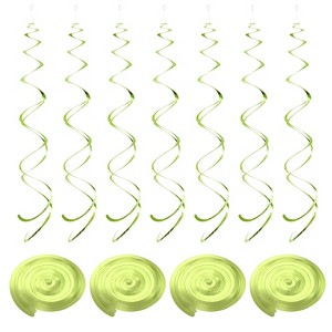 Unique Bargains Party PVC Hanging Double Swirling Decorations 28 Pcs - 1 of 4