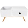 Glorious Turntable Lowboard White - 2 of 4
