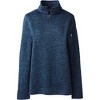 Lands' End Women's Sweater Fleece Quarter Zip Pullover - 3 of 4