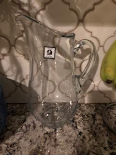 Libbey Atlantis Glass Pitcher