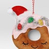 6" Christmas Fabric Donut Ornament - Wondershop™ - 3 of 3