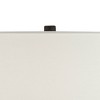 360 Lighting Louise 26 1/2" Tall Gourd Modern Table Lamp Matte Brown Single White Shade Living Room Bedroom Bedside Nightstand House Office Home - 3 of 4