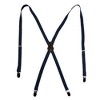 CTM Women's Elastic Clip-End 1/2 Inch Skinny Urban Suspenders - 3 of 4
