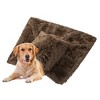 Shaggy Fluffy Fleece Waterproof Calming Pet Throw Blanket - 2 of 2