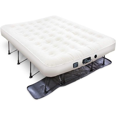 Ivation EZ-Bed 7 in. Thick Queen Size Legs Air Mattress with Inflatable Deflate Defender