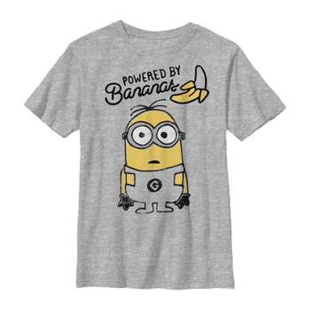 Boy's Despicable Me Minion Powered By T-Shirt