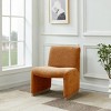 NicBex Chenille Accent Chair,Upholstered Living Room Chairs with Mid-Height Backrest,Modern Comfy Armless Chair,Accent Chairs for Living Room - 2 of 4