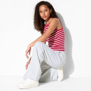 Women's Mid-Rise French Terry Sweatpants - Wild Fable™ - 1 of 3