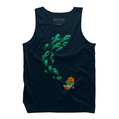 Men's Design By Humans It's time for halloween By SINDAR Tank Top