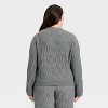 Women's Cozy Knit Boucle Crewneck Pullover Sweater - Universal Thread™ - 2 of 4