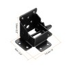 Unique Bargains Table Legs Metal Folding Hinge with Screws 2 Pcs - 2 of 4