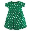 Hudson Baby Infant and Toddler Girl Cotton Dresses, St Patricks Rainbow - image 4 of 4