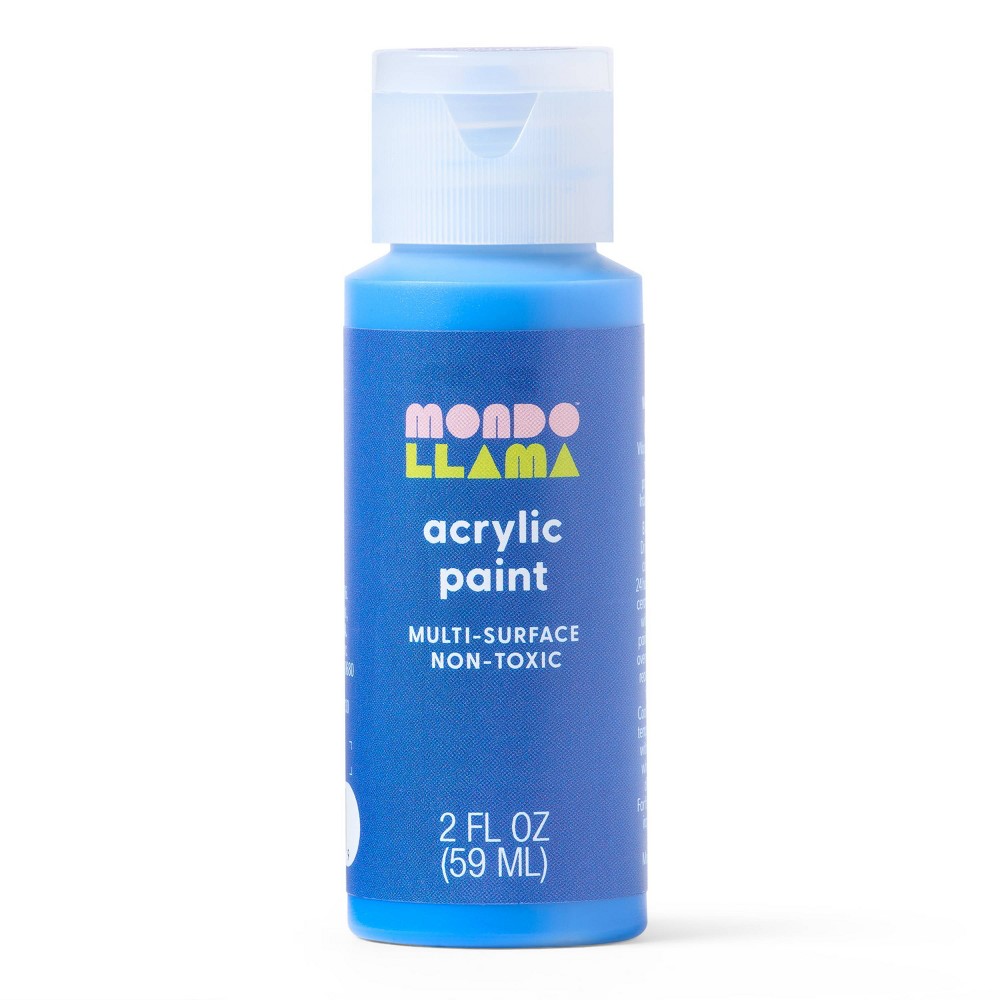 2oz Satin Acrylic Paint Glazed Pottery - Mondo Llama™