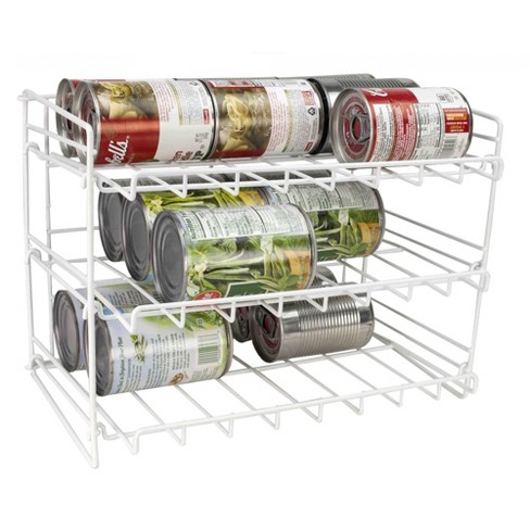 3-tier Can Dispenser-organizer Holds 36 Standard Jars, Food Or Soda Cans-for  Kitchen Pantry, Countertops, Cabinets By Hastings Home : Target