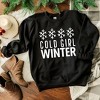 Simply Sage Market Women's Graphic Sweatshirt Cold Girl Winter - 3 of 3