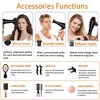 Morfone Black 12-piece Hair Dryer Set. Hair styling tools equipped with accessories such as combs, clips, and hair dryers. As a gift set. - 4 of 4