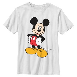 Boys Mickey & Friends Classic Glove Pose T Shirt - 1 of 4