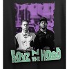 Boyz N The Hood Photo & Logo Crew Neck Short Sleeve Women's Black Boyfriend Crop T-shirt - 2 of 3