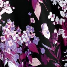 black berry floral