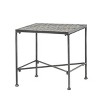 CAVINAS Modern Iron Patio Side Table,16.5" Outdoor End Table with Powder Coated Finish,Versatile Small Patio Table for Garden,Patio,Black - 2 of 4