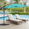 Hyleory Adjustable Octagonal Cantilever Patio Umbrella - Ultimate Shade Solution - 2 of 4