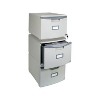 Storex 1-Drawer Stackable Storage Gray 61251S02C - 3 of 3