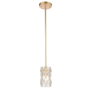 Elk Home Jenning 1 - Light Pendant in  Parisian Gold Leaf - 1 of 3