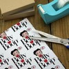 Betty Boop Heart Logo Gift Wrap 30" x 72" - 4 of 4