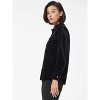 Jones New York Button-Front Velour Utility Shirt - 2 of 3