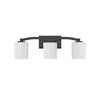 Savoy House Whitney 3 - Light Vanity in  Matte Black - 3 of 4