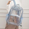 MKF Collection Cleo Clear PVC Backpack for Women Transparent Bag by Mia K - 3 of 4