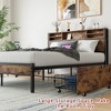 Queen Bed Frame with Storage Headboard and 4 Drawers - 2 of 4