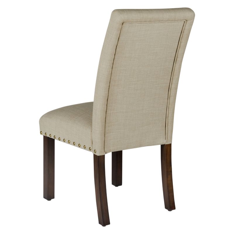 Set of 2 Michele Dining Chair with Nailhead Trim - HomePop, 5 of 14