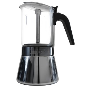 London Sip Stainless Steel Espresso Maker - 1 of 4