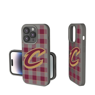Keyscaper NBA Plaid Soft Touch Cell Phone Case for iPhone 15 Pro