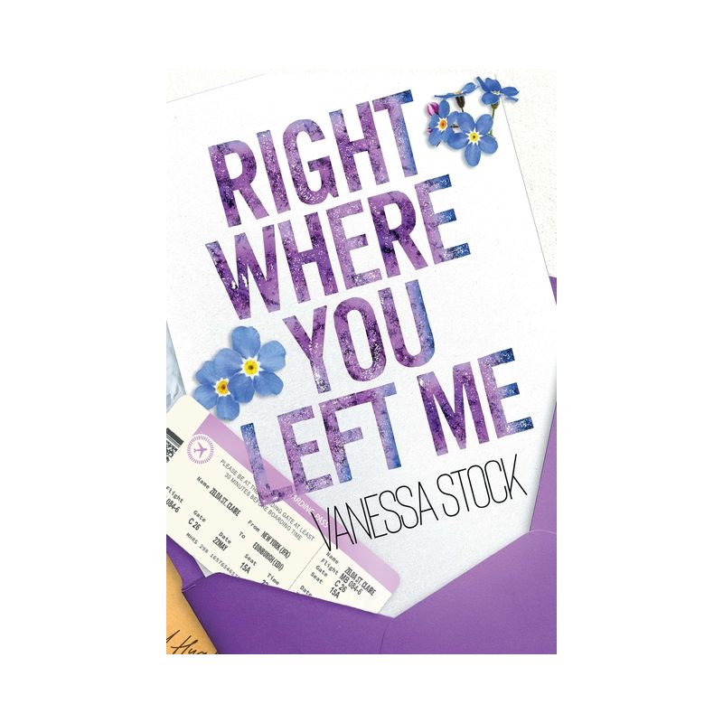Right Where You Left Me - Large Print by  Vanessa Stock (Paperback), 1 of 2