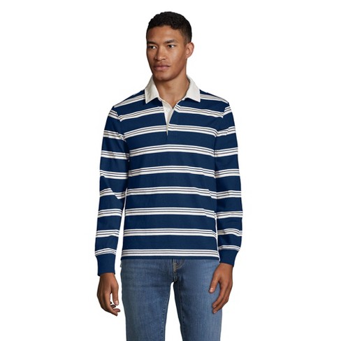 Lands' End Men's Long Sleeve Solid Rugby : Target