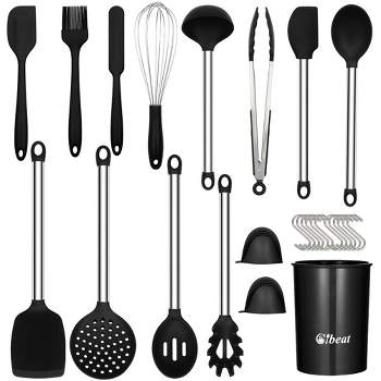 WhizMax Silicone Cooking Utensil Set, Silicone Cooking Kitchen Utensils Set