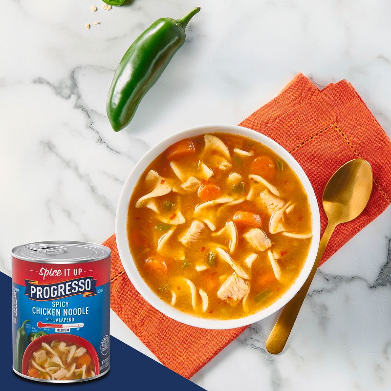Progresso Spicy Chicken Noodle with Jalapeno Soup - 18.5oz, 4 of 12