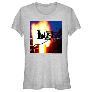 Juniors Womens Bush Razorblade Suitcase Album Cover T-Shirt - 1 of 4