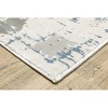 Oriental Weavers Easton Industrial Rug 8111X in Grey Runner 2' 2" X 7 ' 8" - 3 of 4