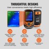 VEVOR Thermal Imaging Camera, 256 x 192 IR Resolution Pocket Infrared Thermal Imager with WiFi, 25Hz Refresh Rate Thermal Camera Pocket, Orange - 3 of 4