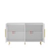 NicBex 56.69 Inch Modern 4-Door Storage Cabinet with Adjustable Shelves,Accent Cabinet Console Table for Living Room,Kitchen,Bedroom - 4 of 4