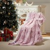 Heated Blanket Throw,Electric Blanket Throw Fast Heating with Controller 5 Heating Settings & Auto Shut-Off - 2 of 4