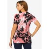 Jessica London Women's Plus Size Fine Gauge Crewneck Shell - 3 of 4