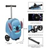 Lilo & Stitch Stitch Face 20.5" Ride Luggage & Scooter Combo - 4 of 4