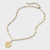 Bijoux Sport by Luv Aj MLB Gold Logo Heart Coin Pendant Necklace - 3 of 4
