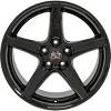 OE Wheels LLC FR06B-18100-5450-22B Black Wheel Painted (18 x 10. inches /5 x 114 mm, 22 mm Offset) - 2 of 3